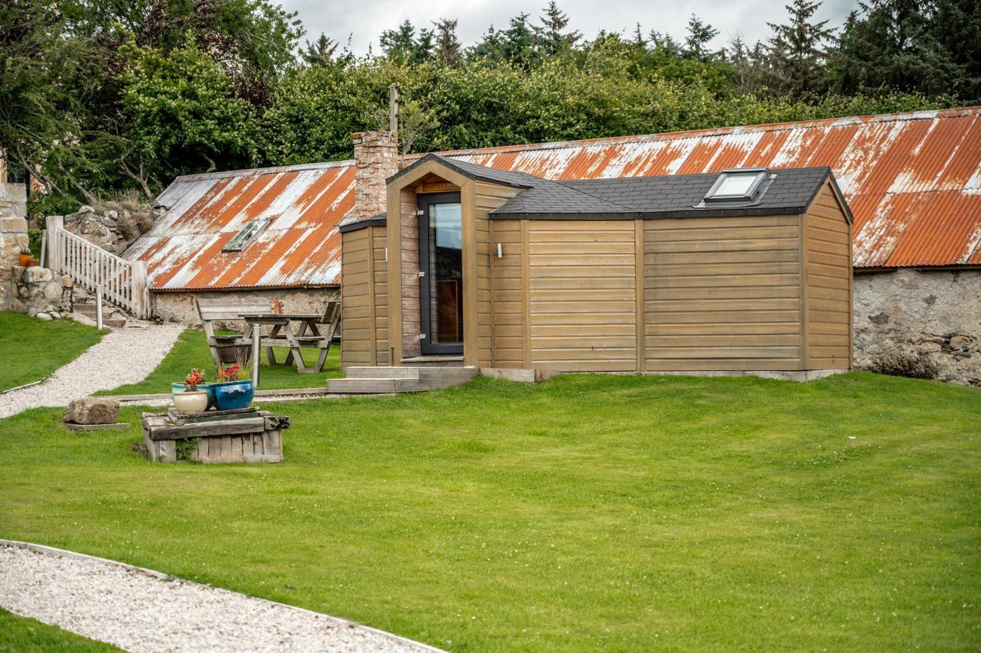 Delny Glamping And Farm Animals Ξενοδοχείο Invergordon Εξωτερικό φωτογραφία